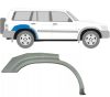 Rear fender repair arch right for 5-door model Nissan Patrol Y61 1998-2009