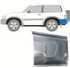 Rear fender rear corner repair element left for 3-door model Nissan Patrol Y61 1998-2009