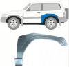Rear fender repair arch left for 3-door model Nissan Patrol Y61 1998-2009