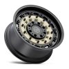 Alumínium felni 16x8 ET-10 6x139,7 Sand ON Black Arsenal Black Rhino