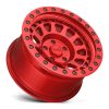 Aluminum rims 17x9 ET0 6x139.7 Candy RED W/ Black Bolts Primm Black Rhino