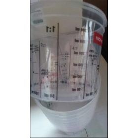 Novol 0,38 L Mérőedény tetővel