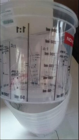 Novol 0.38L Measuring Cup with Lid
