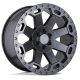 Aluminum rim 20x9 ET12 6x139.7 Matte Gunmetal Warlord Black Rhino