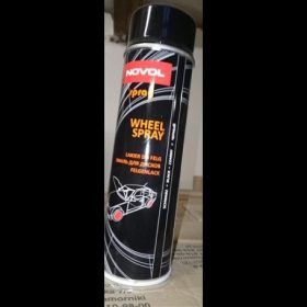 WHEEL keréktárcsa spray fényes fekete 500ml