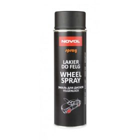 WHEEL keréktárcsa spray matt fekete 500ml
