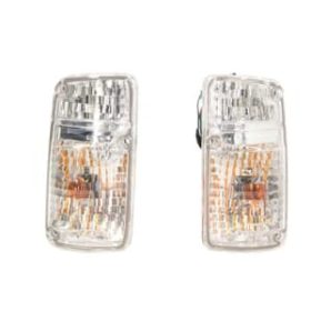   Első kristályfehér index helyzetjelző pár Nissan Patrol Y60 (1988-1997) utángyártott