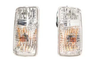 Első kristályfehér index helyzetjelző pár Nissan Patrol Y60 (1988-1997) utángyártott