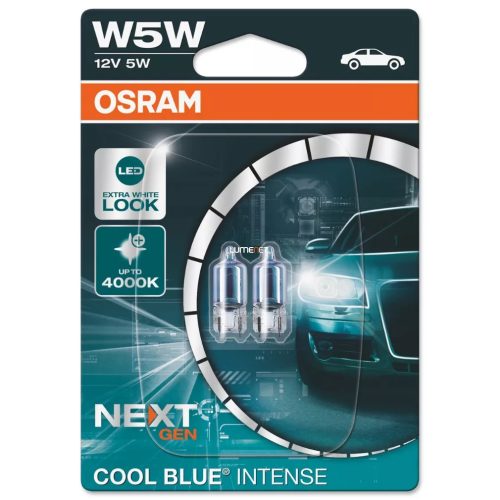 OSRAM Cool blue intense W5W (next gen) 12V 5W auxiliary bulb
