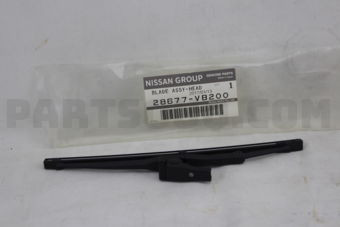 Headlight wiper blade right Nissan Patrol Y61 factory