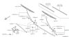 Wiper mechanism Nissan Patrol Y61 OEM
