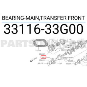   Off-road transmission front bearing Nissan Patrol Y60 Y61 factory