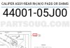Féknyereg hátsó jobb oldali Nissan Patrol Y60 (1987->) gyári