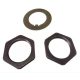 Axle stub nut set Nissan Patrol 160 260 Y60