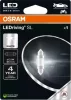 OSRAM LEDriving SL C5W LED helyzetjelző és rendszámtábla világítás, 36mm hosszú, hidegfehér fény SV8.5-8 foglalattal