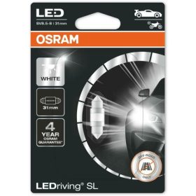   OSRAM LEDriving SL C5W interior light, 31 mm long, cool white, with SV8.5-8 base