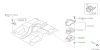 Gear lever opening insulating cover Nissan Patrol Y61 (2000-2010) factory