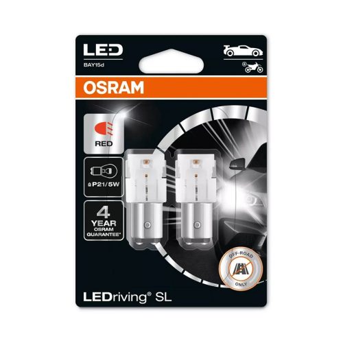 OSRAM LEDriving SL P21/5W red Off-road 12V 1,4/0,4W led bulb
