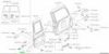 Tailgate limiter support Nissan Patrol Y61 (2008<) factory