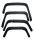 AP Fender flares Nissan Patrol K160 260 (5 doors) 10 cm
