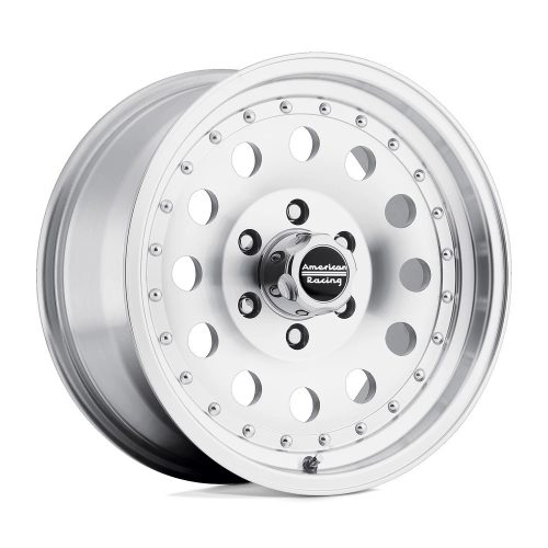 Aluminum Rims 15x7 ET-6 6x139.7 AR62 Outlaw II Machined W/ Clear Coat American Racing