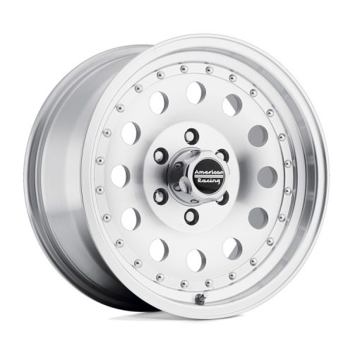 Aluminum Rims 15x8 ET-19 6x139.7 AR62 Outlaw II Machined W/ Clear Coat American Racing