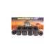 Rubber bushing set with metal insert rear Nissan Patrol K160 (1981-1987)