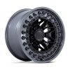 Aluminum rim 20x10 ET-18 6x139.7 Matte Black W/ Gunmetal LIP Alpha Black Rhino