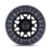 Aluminum rim 20x10 ET-18 6x139.7 Matte Black W/ Gunmetal LIP Alpha Black Rhino