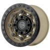 Aluminum rim 17x8.5 ET0 6x139.7 Desert/Matte Black Garrison Beadlock Black Rhino