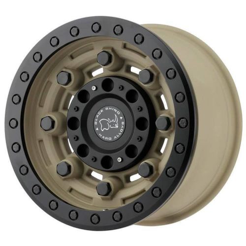 Aluminum rim 17x8.5 ET0 6x139.7 Desert/Matte Black Garrison Beadlock Black Rhino