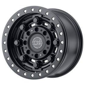   Alumínium felni 17x8.5 ET0 6x139,7 Matte Black Garrison Beadlock Black Rhino