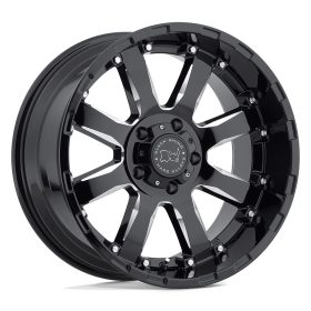   Alumínium felni 18x9 ET12 6x139,7 Gloss Black W/ Milled Spokes Sierra Black Rhino