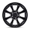 Alumínium felni 18x9 ET12 6x139,7 Gloss Black W/ Milled Spokes Sierra Black Rhino