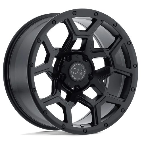 Aluminum rims 18x9.5 ET-18 6x139.7 Matte Black Overland Black Rhino