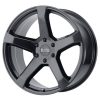 Alloy wheel 20x9 ET15 6x139.7 9x20" 6x139.7 ET15 Metallic Black Faro Black Rhino
