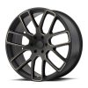 Alloy wheel 20x9 ET15 6x139.7 Kunene Matte Black/Dark Tint Milled Black Rhino