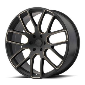   Alumínium felni 20x9 ET15 6x139,7 Kunene Matte Black/Dark Tint Milled Black Rhino