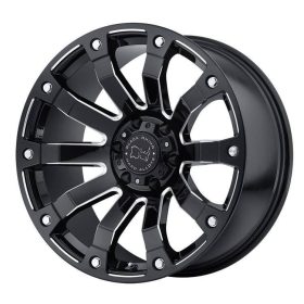   Alumínium felni 20x9 ET12 6x139,7 Gloss Black Milled Selkirk Black Rhino