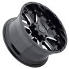 Aluminum rim 20x9 ET12 6x139.7 Gloss Black Milled Sierra Black Rhino