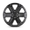 Alloy Wheel 20x9 ET40 6x139.7 Matte Gunmetal W/ Brushed Face & Gunmetal Tint Wanaka Black Rhino