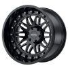 Aluminum rims 20x9.5 ET-18 6x139.7 Gloss Black Fury Black Rhino