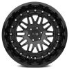 Aluminum rims 20x9.5 ET-18 6x139.7 Gloss Black Fury Black Rhino