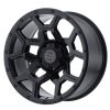 Aluminum rims 20x9.5 ET6 6x139.7 Matte Black Overland Black Rhino