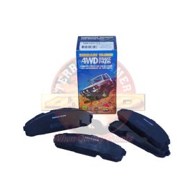   Fékbetét készlet első TT 2 dugattyús féknyereghez (Disc Pad Set Frt Terrain Tamer 2 Piston Caliper Efi Models) Nissan Patrol Y60 (1992-1998)