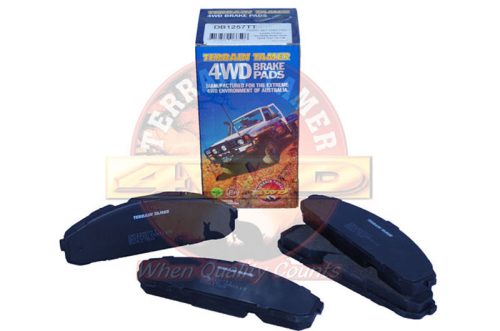 Fékbetét készlet első TT 2 dugattyús féknyereghez (Disc Pad Set Frt Terrain Tamer 2 Piston Caliper Efi Models) Nissan Patrol Y60 1992-1998