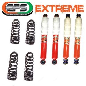   EFS felfüggesztés +125 mm futómű emelő készlet Nissan Patrol Y61 hosszú 5 ajtós 2,8Td 3,0Di 1998-2010 X-TREME