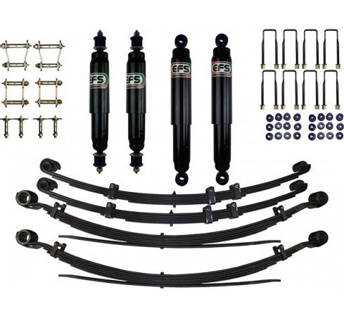 EFS suspension +40 mm suspension lift kit Nissan Patrol 160 short 3-door 1984-1988 with square lights