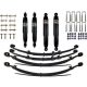 EFS suspension +40 mm suspension lift kit Nissan Patrol 160 short 3-door 1984-1988 with square lights