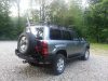 F4x4 kihajtható pótkerék tartó Nissan Patrol Y61